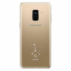 Odolné silikonové pouzdro iSaprio - čiré - Rak - Samsung Galaxy A8 2018 obraz