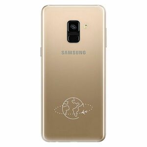 Odolné silikonové pouzdro iSaprio - čiré - Travel - Samsung Galaxy A8 2018 obraz