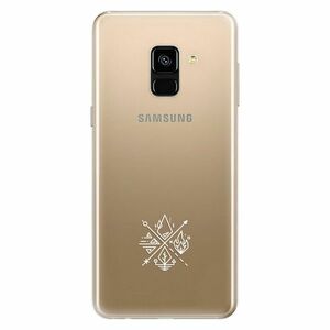 Odolné silikonové pouzdro iSaprio - čiré - Elements - Samsung Galaxy A8 2018 obraz