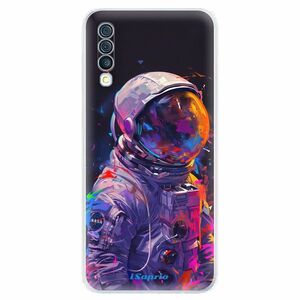 Odolné silikonové pouzdro iSaprio - Neon Astronaut - Samsung Galaxy A50 obraz