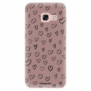 Odolné silikonové pouzdro iSaprio - Heart Dark - Samsung Galaxy A3 2017 obraz