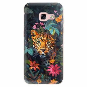 Odolné silikonové pouzdro iSaprio - Flower Jaguar - Samsung Galaxy A3 2017 obraz