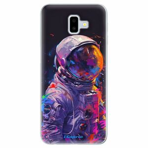 Odolné silikonové pouzdro iSaprio - Neon Astronaut - Samsung Galaxy J6+ obraz