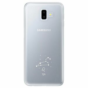 Odolné silikonové pouzdro iSaprio - čiré - Lev - Samsung Galaxy J6+ obraz
