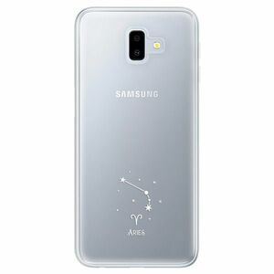 Odolné silikonové pouzdro iSaprio - čiré - Beran - Samsung Galaxy J6+ obraz