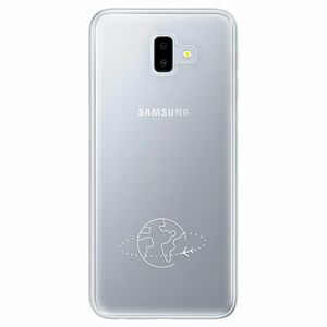 Odolné silikonové pouzdro iSaprio - čiré - Travel - Samsung Galaxy J6+ obraz