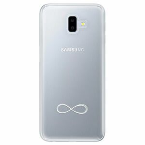 Odolné silikonové pouzdro iSaprio - čiré - Infinity - Samsung Galaxy J6+ obraz