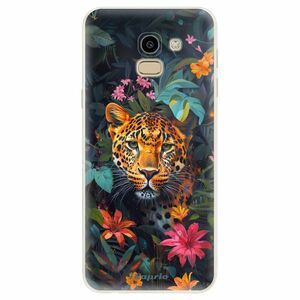 Odolné silikonové pouzdro iSaprio - Flower Jaguar - Samsung Galaxy J6 obraz