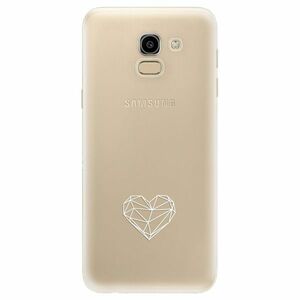 Odolné silikonové pouzdro iSaprio - čiré - Digital Love - Samsung Galaxy J6 obraz