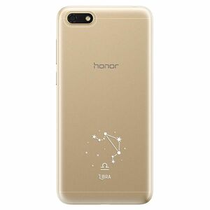 Odolné silikonové pouzdro iSaprio - čiré - Váhy - Huawei Honor 7S obraz