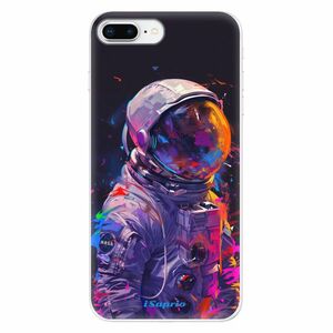 Odolné silikonové pouzdro iSaprio - Neon Astronaut - iPhone 8 Plus obraz