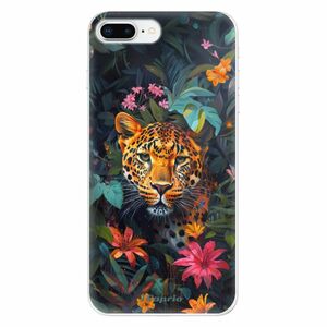Odolné silikonové pouzdro iSaprio - Flower Jaguar - iPhone 8 Plus obraz