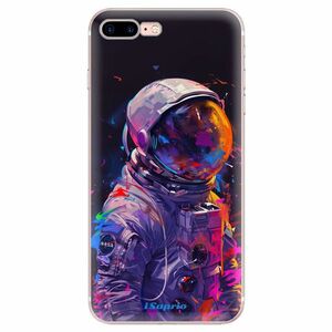 Odolné silikonové pouzdro iSaprio - Neon Astronaut - iPhone 7 Plus obraz