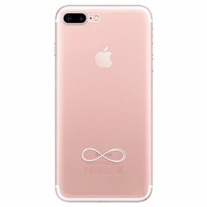 Odolné silikonové pouzdro iSaprio - čiré - Infinity - iPhone 7 Plus obraz