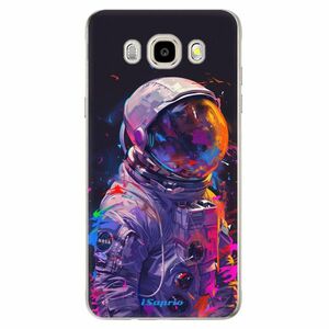 Odolné silikonové pouzdro iSaprio - Neon Astronaut - Samsung Galaxy J5 2016 obraz