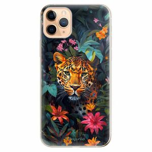 Odolné silikonové pouzdro iSaprio - Flower Jaguar - iPhone 11 Pro Max obraz