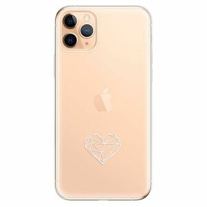 Odolné silikonové pouzdro iSaprio - čiré - Digital Love - iPhone 11 Pro Max obraz