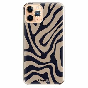 Odolné silikonové pouzdro iSaprio - Zebra Black - iPhone 11 Pro obraz