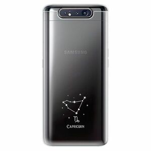 Odolné silikonové pouzdro iSaprio - čiré - Kozoroh - Samsung Galaxy A80 obraz