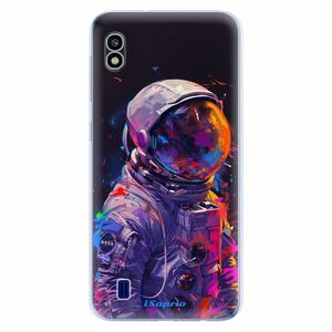 Odolné silikonové pouzdro iSaprio - Neon Astronaut - Samsung Galaxy A10 obraz