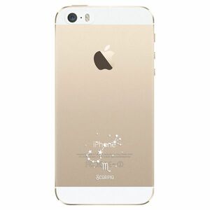 Odolné silikonové pouzdro iSaprio - čiré - Štír - iPhone 5/5S/SE obraz