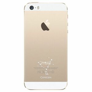 Odolné silikonové pouzdro iSaprio - čiré - Kozoroh - iPhone 5/5S/SE obraz