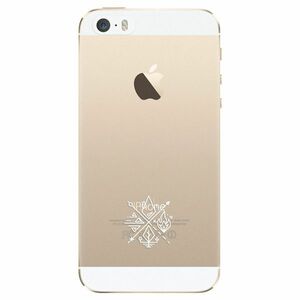 Odolné silikonové pouzdro iSaprio - čiré - Elements - iPhone 5/5S/SE obraz