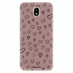 Odolné silikonové pouzdro iSaprio - Heart Dark - Samsung Galaxy J5 2017 obraz