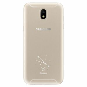 Odolné silikonové pouzdro iSaprio - čiré - Býk - Samsung Galaxy J5 2017 obraz