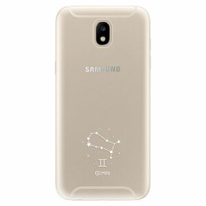 Odolné silikonové pouzdro iSaprio - čiré - Blíženci - Samsung Galaxy J5 2017 obraz