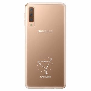 Odolné silikonové pouzdro iSaprio - čiré - Kozoroh - Samsung Galaxy A7 (2018) obraz
