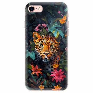 Odolné silikonové pouzdro iSaprio - Flower Jaguar - iPhone 7 obraz