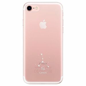 Odolné silikonové pouzdro iSaprio - čiré - Rak - iPhone 7 obraz