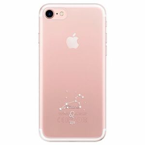 Odolné silikonové pouzdro iSaprio - čiré - Lev - iPhone 7 obraz