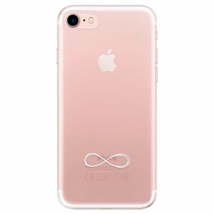 Odolné silikonové pouzdro iSaprio - čiré - Infinity - iPhone 7 obraz