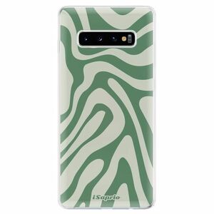 Odolné silikonové pouzdro iSaprio - Zebra Green - Samsung Galaxy S10+ obraz