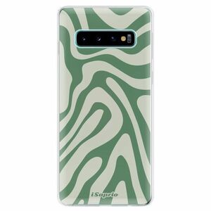 Odolné silikonové pouzdro iSaprio - Zebra Green - Samsung Galaxy S10 obraz