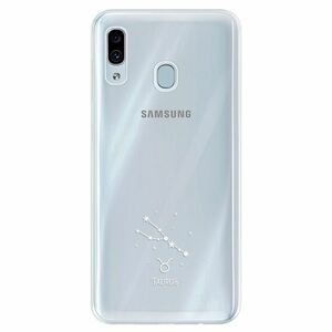 Silikonové pouzdro iSaprio - čiré - Býk - Samsung Galaxy A30 obraz