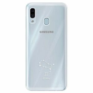 Silikonové pouzdro iSaprio - čiré - Blíženci - Samsung Galaxy A30 obraz