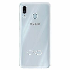 Silikonové pouzdro iSaprio - čiré - Infinity - Samsung Galaxy A30 obraz
