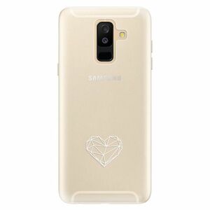 Silikonové pouzdro iSaprio - čiré - Digital Love - Samsung Galaxy A6+ obraz