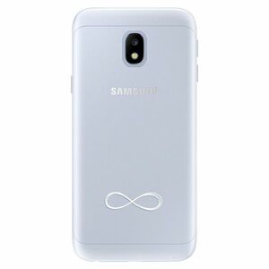 Silikonové pouzdro iSaprio - čiré - Infinity - Samsung Galaxy J3 2017 obraz