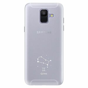 Silikonové pouzdro iSaprio - čiré - Blíženci - Samsung Galaxy A6 obraz