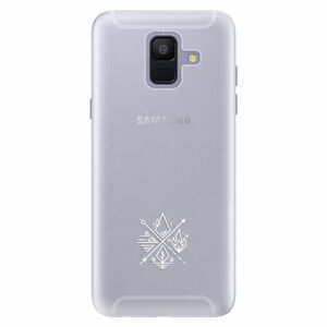 Silikonové pouzdro iSaprio - čiré - Elements - Samsung Galaxy A6 obraz