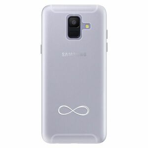 Silikonové pouzdro iSaprio - čiré - Infinity - Samsung Galaxy A6 obraz