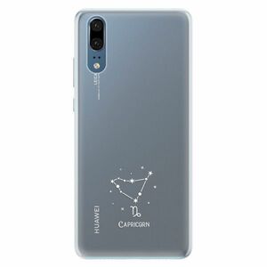 Silikonové pouzdro iSaprio - čiré - Kozoroh - Huawei P20 obraz