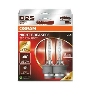 OSRAM D2S 35W XENARC NIGHT BREAKER LASER +220% 2ks 66240XN2-2HB obraz
