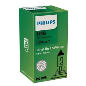Philips H18 12V 65W PY26d-1 LongLife 1ks 12643LLC1 obraz