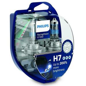 Philips H7 12V 55W PX26d RacingVision GT200 2ks 12972RGTS2 obraz