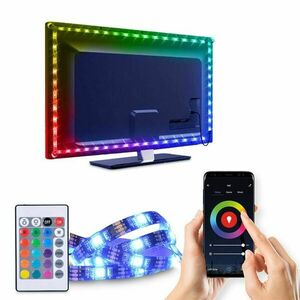 Solight LED WIFI smart RGB pásek pro TV, 4x50cm, USB WM58 obraz